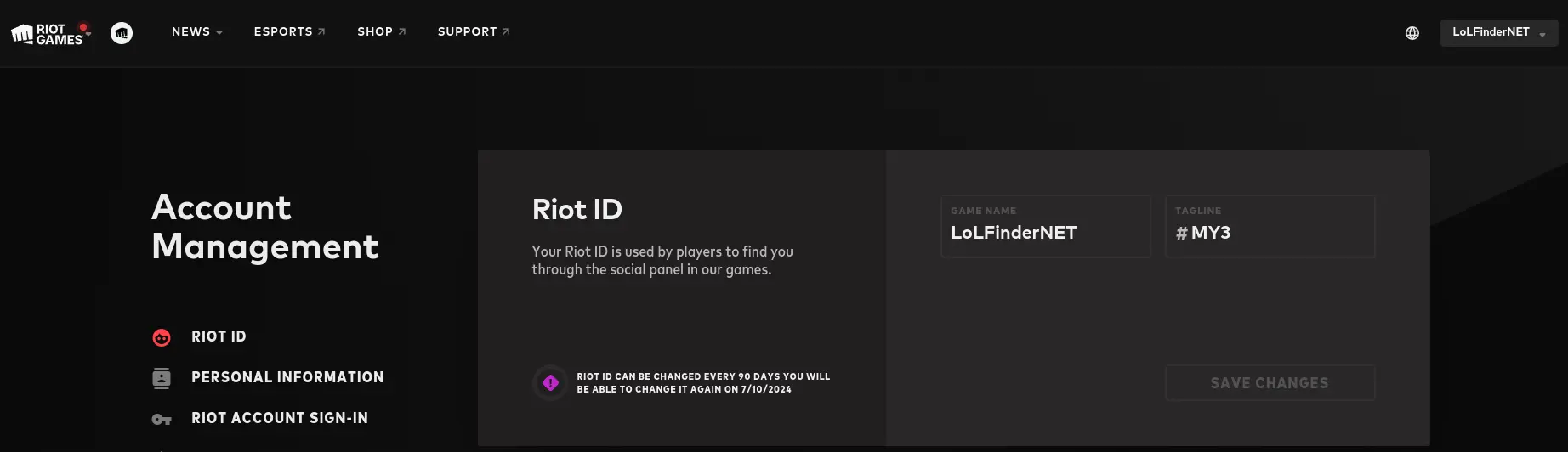 How to find Riot ID