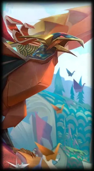 Papierkunst-Anivia