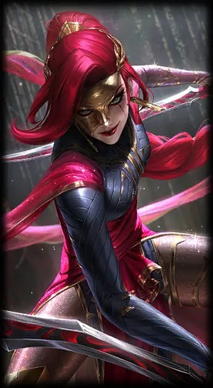 Prestižní Katarina s maskou Černé růže