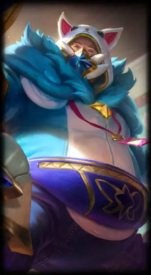 Urgot v kostýmu Pyžamového strážce
