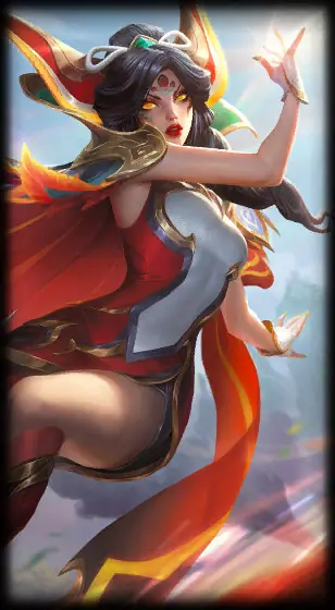 Chrabrý fénix Xayah